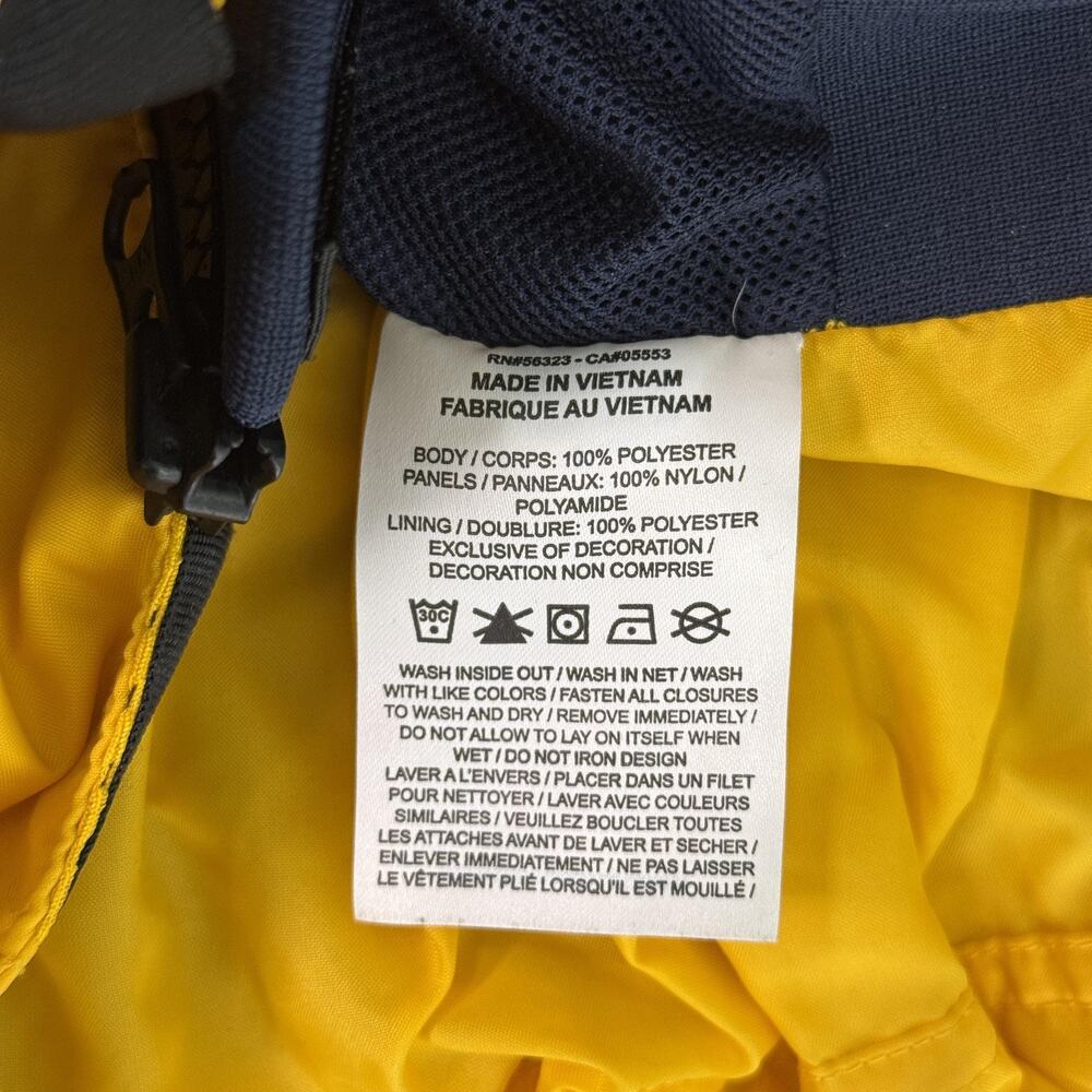 Nike X Sacai Jacket Mens Medium Windbreaker Colorblock Double Zip Streetwear - Picture 5 of 16